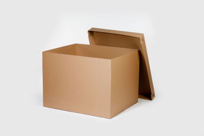 BOX CORRUGATED GAYLORD 46-5/8X37-5/8X36 - Corrugated Boxes